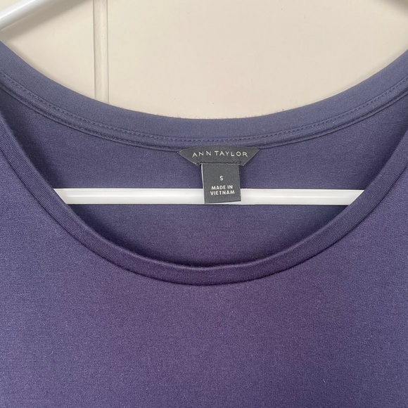 Ann Taylor Small Navy Blue Dress - Picture 2 of 3